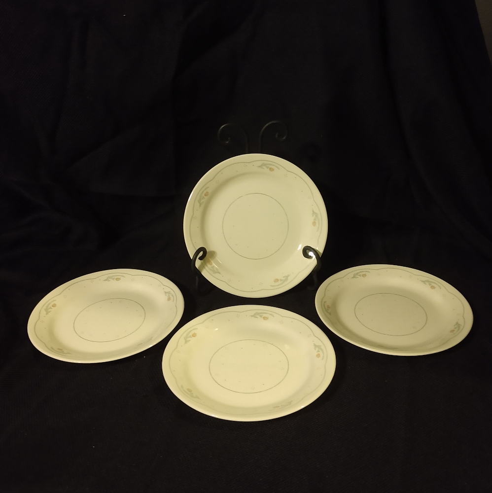 Corelle salad plates Calico Rose